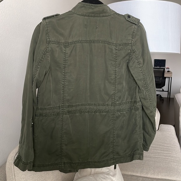 LOFT Army Green Jacket - Picture 3 of 4